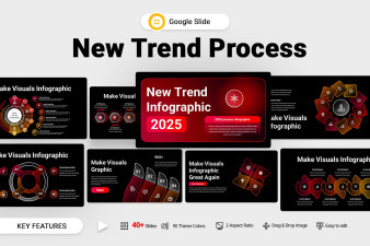 New Trend Process Infographic Google Slide Template
